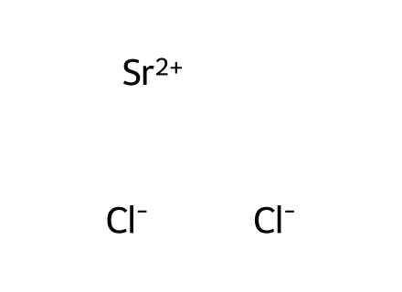 Strontium Chloride, Anhydrous, 99.99+% molecular structure