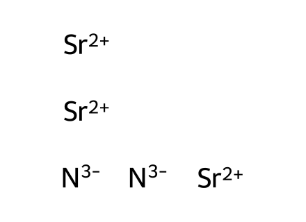 Strontium Nitride, Powder, -60 Mesh, 99 structural formula