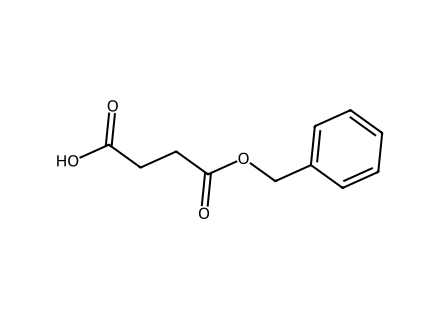Succinic Acid Monobenzyl Ester molecular structure