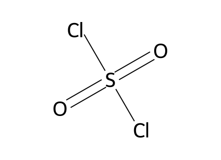 Sulphuryl Chloride molecular structure