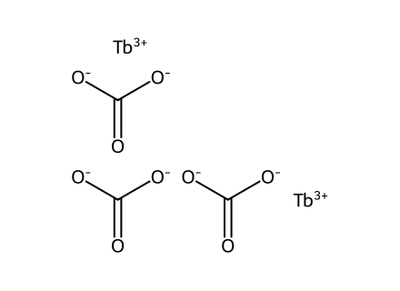 Terbium (III) carbonate, REacton« molecular structure