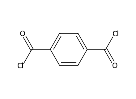 Terephthaloyl Chloride, Flakes, 99+% molecular structure