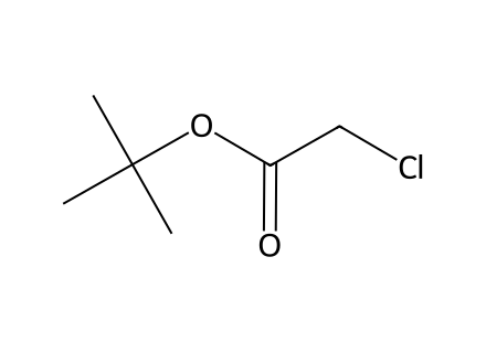 tert-Butyl Chloroacetate molecular structure