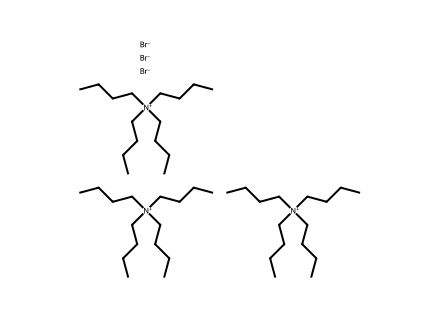 Tetrabutylammonium Tribromide molecular structure