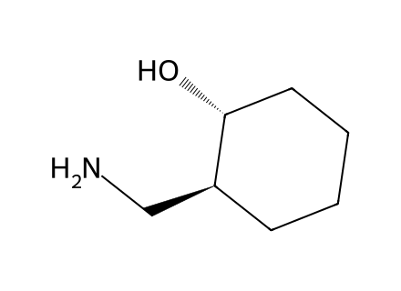 trans-2-Aminomethyl-1-cyclohexanol, 99+% molecular structure