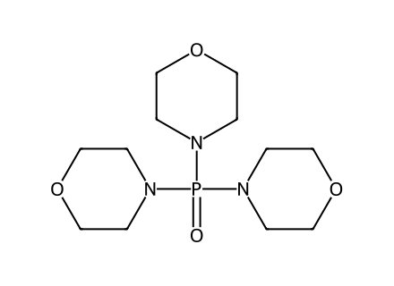 Tri(4-morpholinyl)phosphine oxide molecular structure