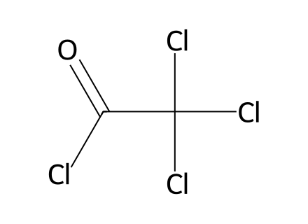 Trichloroacetyl Chloride molecular structure
