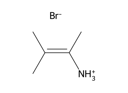 Trimethylvinylammonium Bromide molecular structure