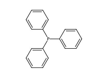 Triphenylphosphine molecular structure