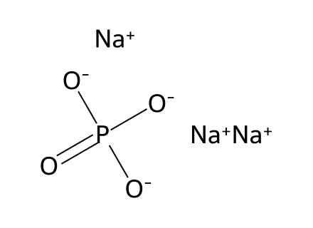 Trisodium Phosphate (TSP) molecular structure
