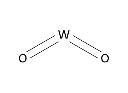 Tungsten(Iv) Oxide, -100 Mesh molecular structure