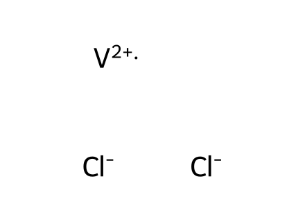 Vanadium(Ii) Chloride molecular structure