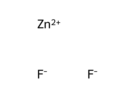 Zinc Fluoride molecular structure